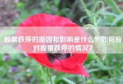股票跌停的原因和影响是什么？如何应对股票跌停的情况？