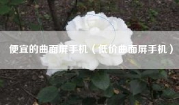 便宜的曲面屏手机（低价曲面屏手机）