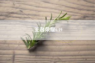 王者荣耀6.19