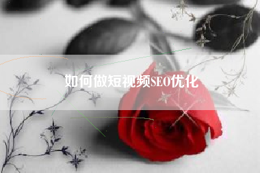 如何做短视频SEO优化